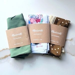 Madewell Silk Bandana Bundle